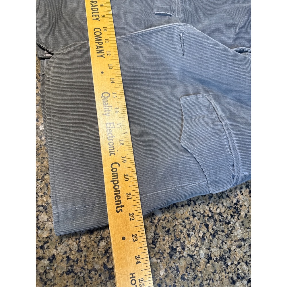 Pioneer Wear Vintage Gray Corduroy Western Blazer Sport Coat Mens 38 Regular - Picture 4 of 6